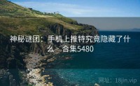 神秘谜团：手机上推特究竟隐藏了什么 · 合集5480
