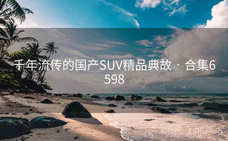 千年流传的国产SUV精品典故 · 合集6598 千年流传的国产SUV精品典故 · 合集6598